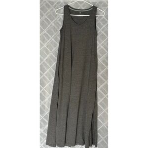 Free Fly Women's Bamboo Heritage Maxi Dress Small‎ Heather Black UPF 50